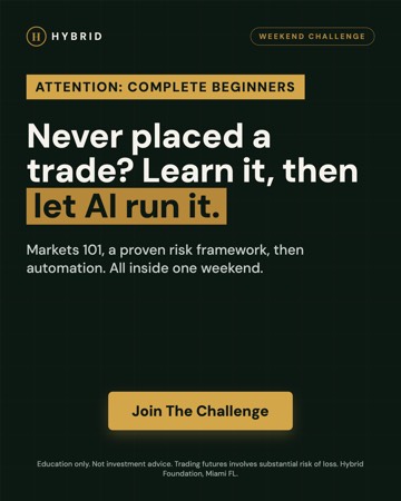 Complete beginners ad — Join The Challenge